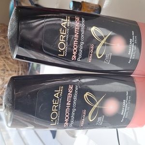 Loreal Smooth Intense conditioner x2